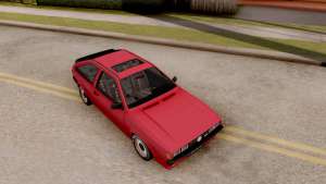 Volkswagen Scirocco Mk2 Stock для GTA San Andreas вид сверху