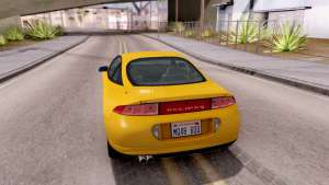 Mitsubishi Eclipse GST 1995 для GTA San Andreas вид сзади