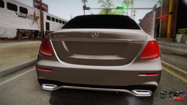 Mercedes-Benz E350e AMG 2016 для GTA San Andreas задняя часть