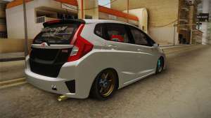 Honda Jazz GK FIT RS v2 для GTA San Andreas задняя часть