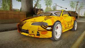 Mitsubishi Eclipse Itasha Car G41 для GTA San Andreas вид спереди