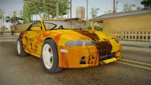 Mitsubishi Eclipse Itasha Car G41 для GTA San Andreas передние фары