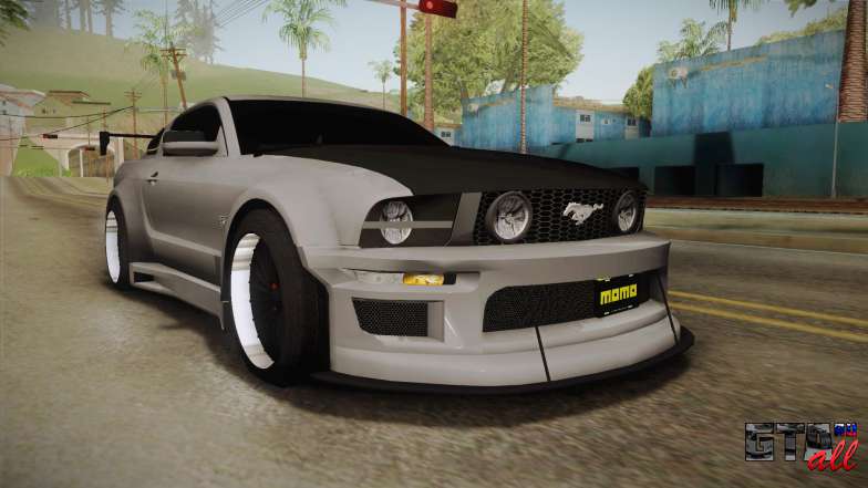 Ford Mustang Rocket JDM для GTA San Andreas вид спереди