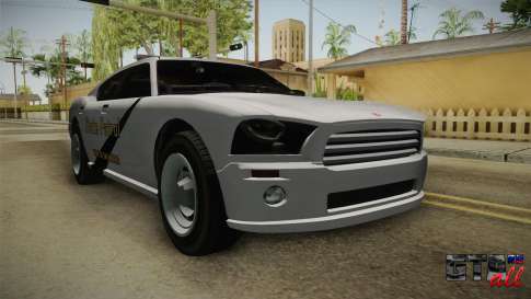 Bravado Buffalo 2009 SASP для GTA San Andreas вид спереди