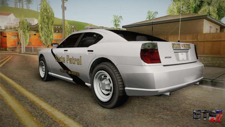 Bravado Buffalo 2009 SASP для GTA San Andreas задняя часть