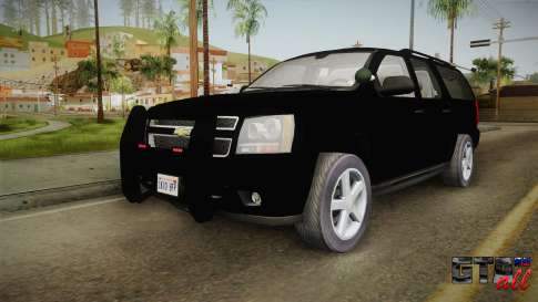 Chevrolet Suburban 2009 Flashpoint для GTA San Andreas вид спереди