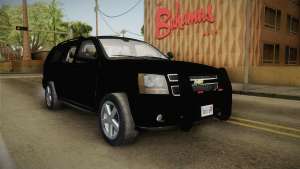 Chevrolet Suburban 2009 Flashpoint для GTA San Andreas передняя часть