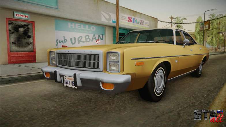 Plymouth Fury Salon (RL41) 1978 HQLM для GTA San Andreas общий вид