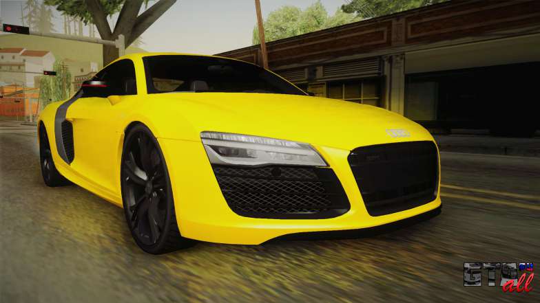 Audi R8 V10 Plus Coupe для GTA San Andreas общий вид