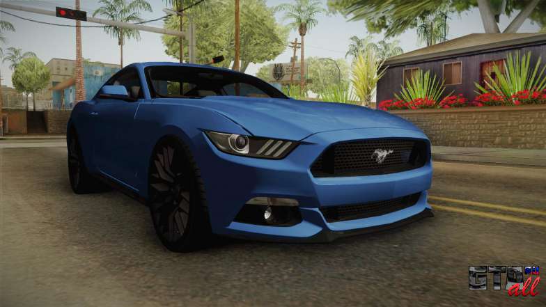 Ford Mustang GT для GTA San Andreas главный вид