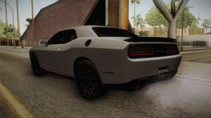 Dodge Challenger SRT Hellcat для GTA San Andreas фонари задние