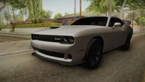 Dodge Challenger SRT Hellcat для GTA San Andreas главный вид