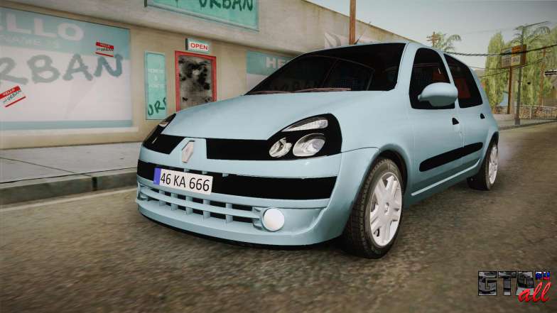 Renault Clio 1.6 16v Hatchback для GTA San Andreas общий вид