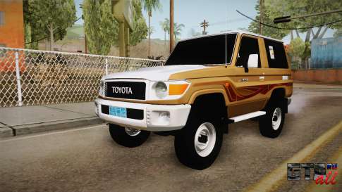 Toyota RB3 2016 для GTA San Andreas вид спереди