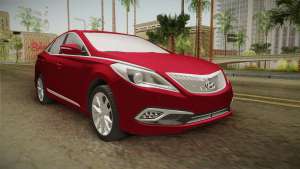 Hyundai Azera 2016 для GTA San Andreas вид спереди