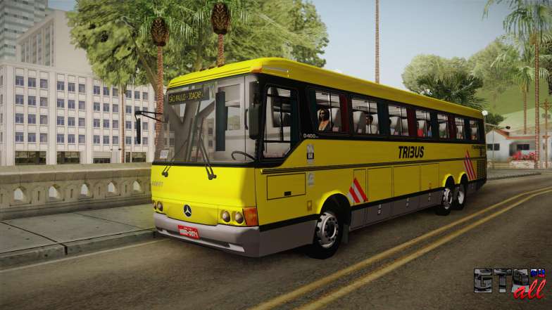 Mercedes-Benz O400 RSD Itapemirim Tribus для GTA San Andreas вид спереди