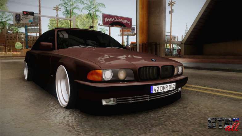 BMW 730i E38 Danker для GTA San Andreas передние фары