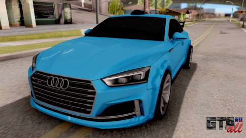 Audi S5 2017 Tuning для GTA San Andreas вид спереди