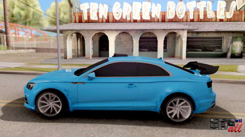 Audi S5 2017 Tuning для GTA San Andreas вид сбоку