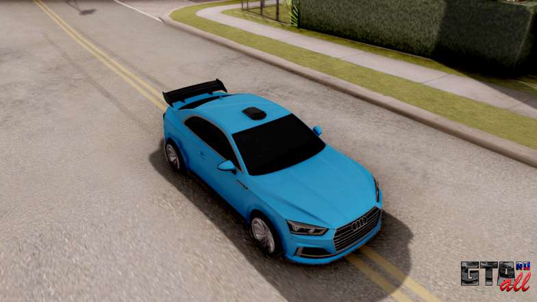 Audi S5 2017 Tuning для GTA San Andreas вид сверху