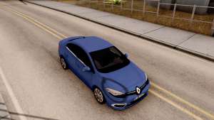 Renault Fluence 2016 для GTA San Andreas вид сверху