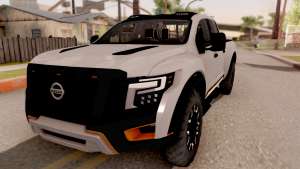 Nissan Titan Warrior 2017 для GTA San Andreas общий вид