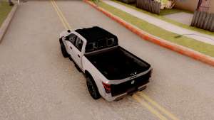 Nissan Titan Warrior 2017 для GTA San Andreas кузов