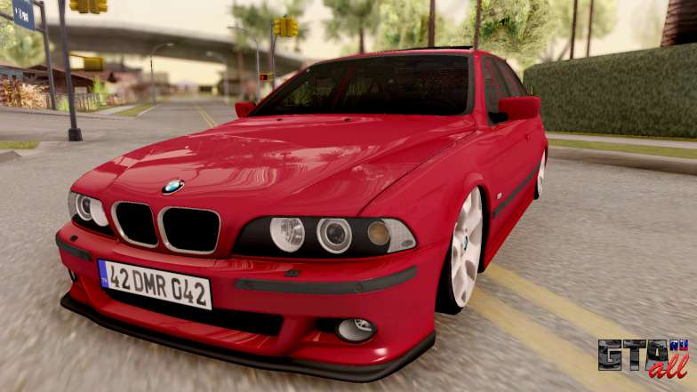 BMW M5 E39 MPOWER для GTA San Andreas вид спереди