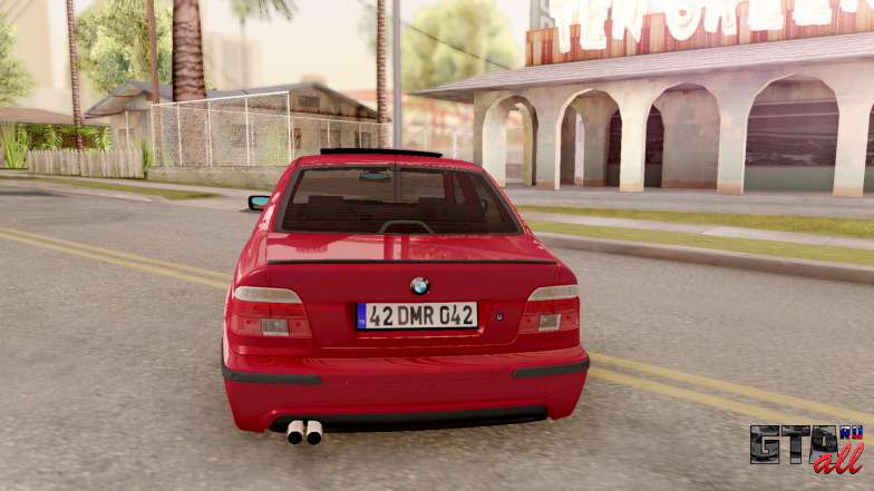 BMW M5 E39 MPOWER для GTA San Andreas задние фонари