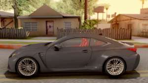 Lexus RC F для GTA San Andreas вид сбоку