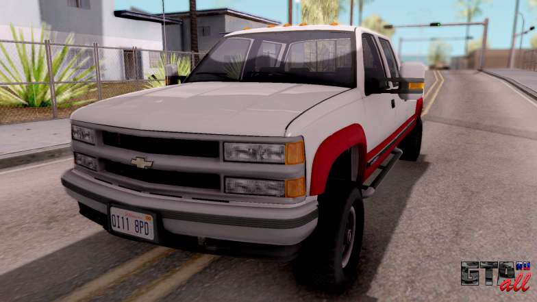 Chevrolet K3500 Silverado Crew Cab 1994 для GTA San Andreas вид спереди