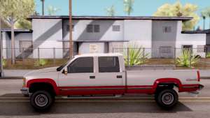 Chevrolet K3500 Silverado Crew Cab 1994 для GTA San Andreas вид сбоку