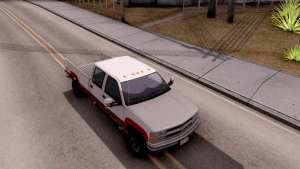 Chevrolet K3500 Silverado Crew Cab 1994 для GTA San Andreas вид сверху