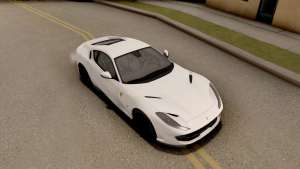 Ferrari 812 Superfast 2018 для GTA San Andreas вид сверху