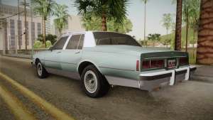 Chevrolet Caprice 1985 Stock для GTA San Andreas вид сзади