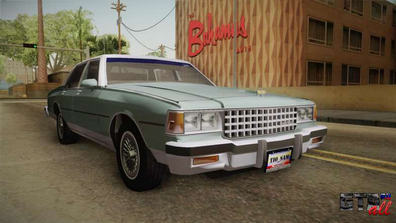 Chevrolet Caprice 1985 Stock для GTA San Andreas общий вид