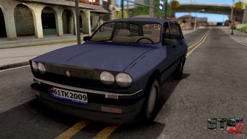 Renault 12 для GTA San Andreas вид спереди