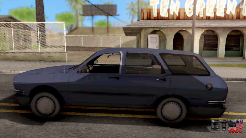 Renault 12 для GTA San Andreas вид сбоку