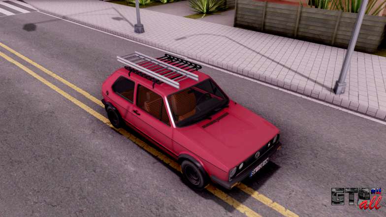 Volkswagen Golf Mk1 Yugoslav для GTA San Andreas общий вид