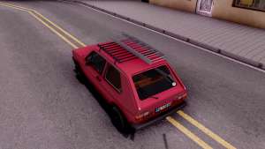 Volkswagen Golf Mk1 Yugoslav для GTA San Andreas крыша