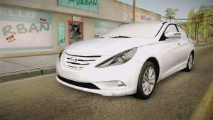 Hyundai Sonata 2013 для GTA San Andreas вид спереди