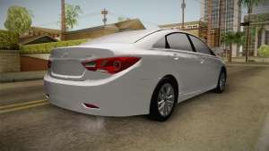 Hyundai Sonata 2013 для GTA San Andreas задняя часть