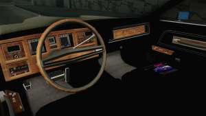 Lincoln Continental Mark IV 1972 для GTA San Andreas рулевое колесо