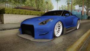 Nissan GT-R R35 NFSUC Tuning для GTA San Andreas вид спереди