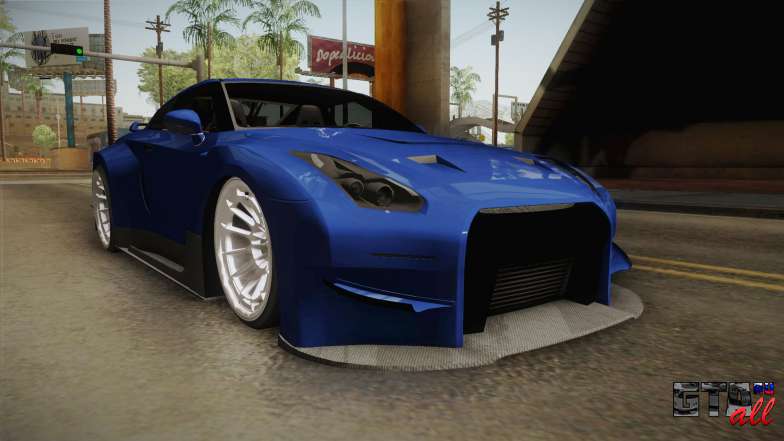 Nissan GT-R R35 NFSUC Tuning для GTA San Andreas общий вид