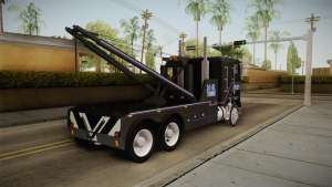 Freightliner FLA 9664 v1.0  для GTA San Andreas задняя часть