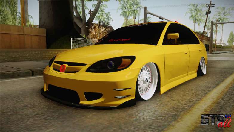 Honda Civic Vtec2 для GTA San Andreas спереди