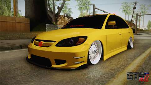 Honda Civic Vtec2 для GTA San Andreas спереди