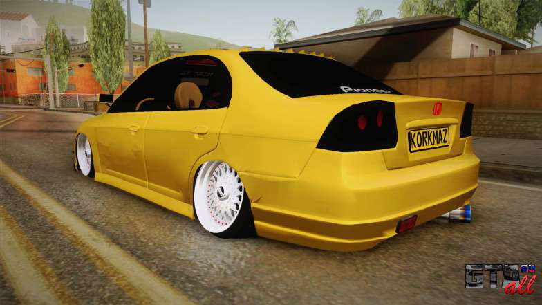 Honda Civic Vtec2 для GTA San Andreas сзади