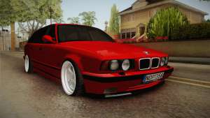 BMW 5 Series E34 Touring Stance для GTA San Andreas общий вид